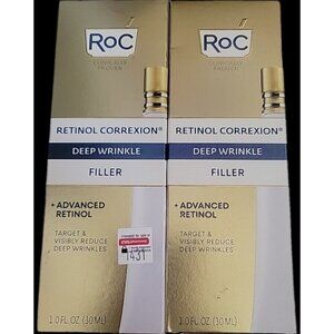 ROC RETINOL CORREXION DEEP WRINKLE FILLER 1 OZ BOXED LOT OF 2